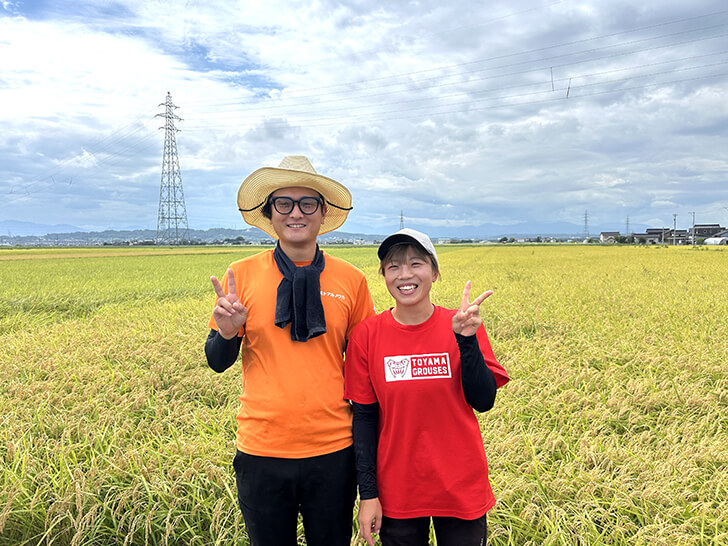 富山市の先輩就農者 株式会社トアルノウカ　喜多さん